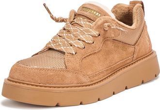 Skechers Womens Keepsakes Cozy-Street Hiker Sneaker, Chestnut, 6.5 UK