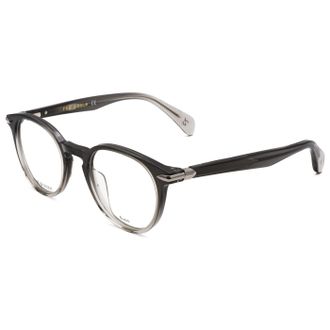 Rag & Bone Rag & Bone Unisex 48mm Black Shaded Crystal Opticals