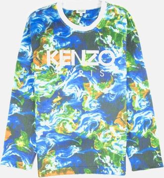 Kenzo Mens Kenzo World Sweatshirt Multi - Size: 34