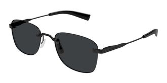 Saint Laurent SL 744 SUN 001 Mens Sunglasses Black Size 53