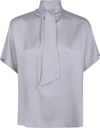 Brunello Cucinelli Blouses - Dames - Blouses - Grijs - L - Overhemden