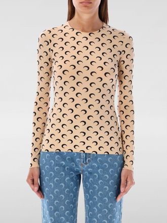 Marine Serre T-Shirt MARINE SERRE Woman color Brown