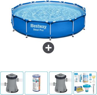Bestway Piscina Bestway Steel Pro Redonda - 366x76 Cm - 7-piezas S22750