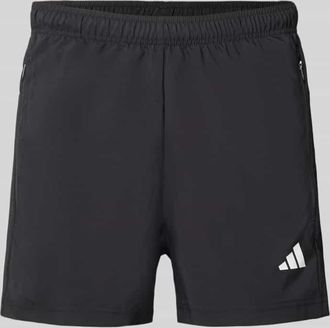 adidas Regular Fit Sport-Shorts mit Logo-Print in Black, Gr&ouml;&szlig;e XXL