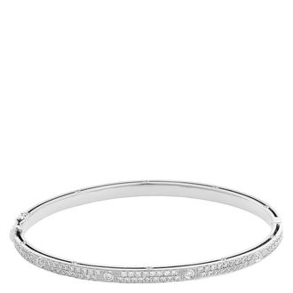 Damiani D.Side White Gold and Diamonds Bracelet, Size M