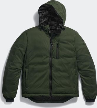 Canada Goose Manteau &agrave; capuchon Lodge, disque ton-sur-ton (Hommes, Rowan Green, TTG)