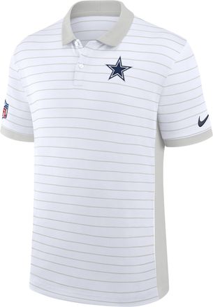 Nike Dallas Cowboys Sideline Victory Stripe Nike Mens Dri-FIT NFL Polo in Blue | 03BG0CEB7RD-RPE