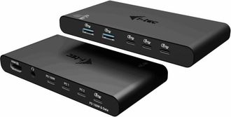 OEM I-tec Kvm Docking Station Hdmi For 2 Hosts, Power Delivery 2x 100w