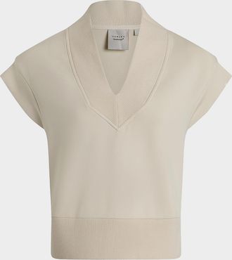 Varley Gracee Cap Sleeve DoubleSoft Jersey Tank