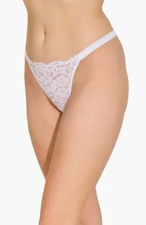 Cosabella Magnolia G-String in White at Nordstrom
