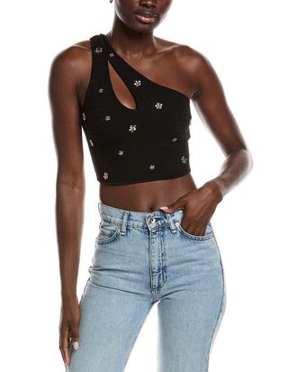 Sandro Embellished Sweater Top