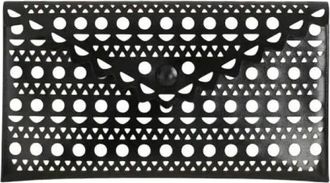 Alaia Pre-owned Clutches, female, Black, Size: ONE SIZE Pre-owned Leather Clutch (Pochette)