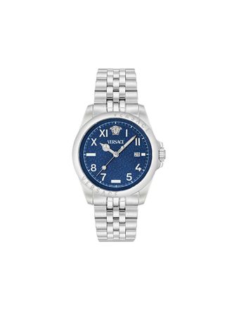 Versace Anteo 41mm - men - Sapphire Crystal/stainless steel - One Size - Blue