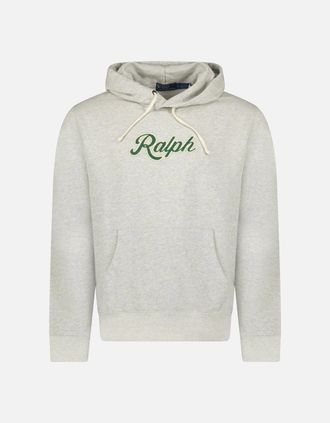 Polo Ralph Lauren Mens Polo Ralph Lauren Ralph Large Logo Hoodie Grey Heather - Size: 42