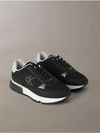 Calvin Klein Womens Womens Melidee Runner Sneaker - Black - 5H