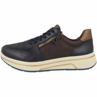 Ara Moderne damessneaker in effen kleur - Dames - Schoenen - Bruin - Maat: 38 EU