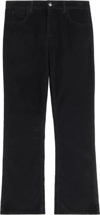 Fay Pantaloni svasati a coste - Nero