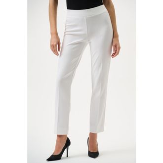 Joseph Ribkoff Classic Straight Pant in Vanilla at Nordstrom, Size 14