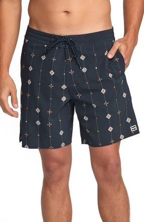 Billabong Good Times Lo Tide Board Shorts in Navy at Nordstrom, Size 30