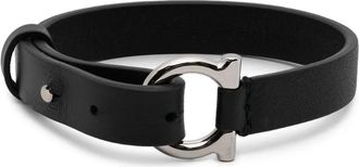 Ferragamo Bracciale in pelle - Nero