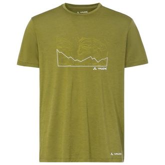 Vaude Tekoa Wool T-Shirt Merinoshirt f&uuml;r Herren | oliv
