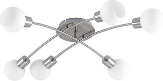 Lindby Lindby L&aacute;mpara De Techo agmar En Gris Metal