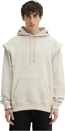 Heliot Emil Hoodies - Heren - Hoodies - Beige - XL - Hoodies & sweatvesten