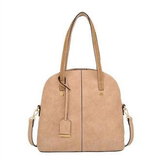 Mellow World Rory 3 Compartment Bowler Bag In Sand