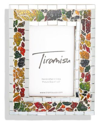 Tiramisu Kaleidoscope Reflections Picture Frame