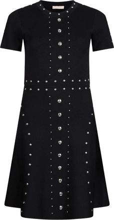 Liu Jo Abito corto con borchie - Nero