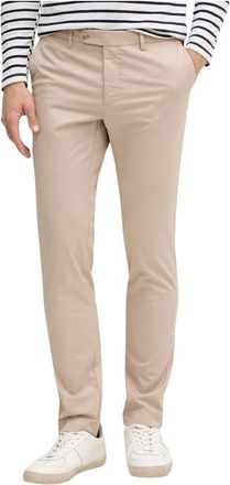 Hackett Slim Fit Chinos - Heren - Chinos - Beige - W30 L32 - Katoen - Broeken
