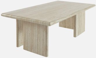 Sweeek Mesa De Centro Rectangular Con Efecto Madera