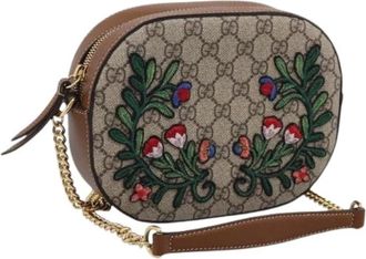 Gucci Borsa a spalla vintage GG Canvas Pre-owned - - Pre-owned - Donna - Beige - ONE SIZE