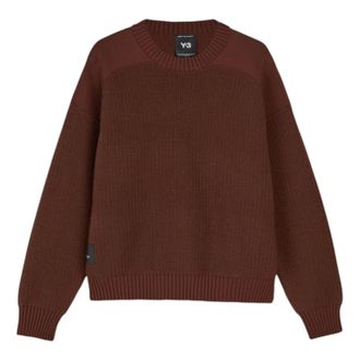 adidas Y-3 UT Knit Crew Sweater Mystery Brown KD2560
