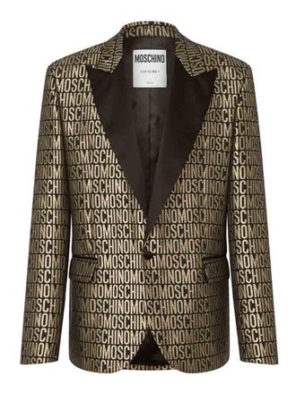 Moschino Logo Lurex Jacket