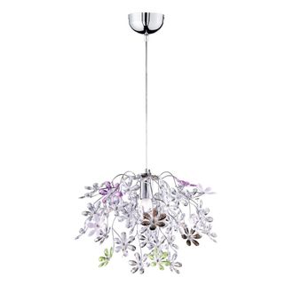 Reality Trio Lighting L&aacute;mpara De Techo Colgante Flower &Oslash;50cm Multicolor 1xe27 (no Incl.)