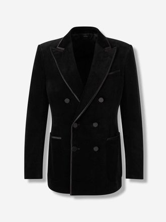 Tom Ford Crossed Velvet Blazer