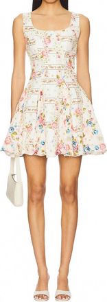 Agua Bendita Meraki Kristen Mini Dress In White