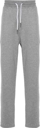 Brunello Cucinelli mélange-effect track pants - men - Cotton/Cashmere/Silk/Cotton/Elastane - L - Grey