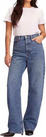 &Eacute;tica Jett Arched Leg Jeans In Gold Rush