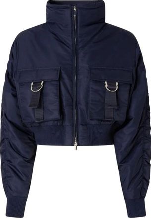 Pinko Pinot Bomberjack - Dames - Bomber jackets - Blauw - S - Jassen