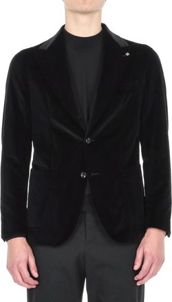 Tagliatore Pino Lerario Line Smooth Velvet Jacket