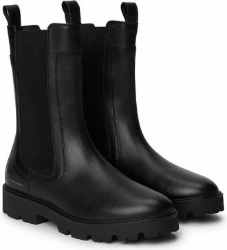 Tommy Hilfiger Hoge Chelsea leren boots