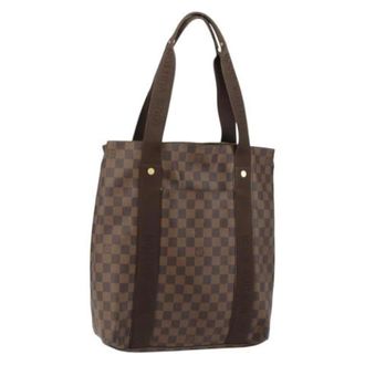Louis Vuitton Pre-owned Tote Bags, female, Brown, Size: ONE SIZE Pre-owned Canvas Tote