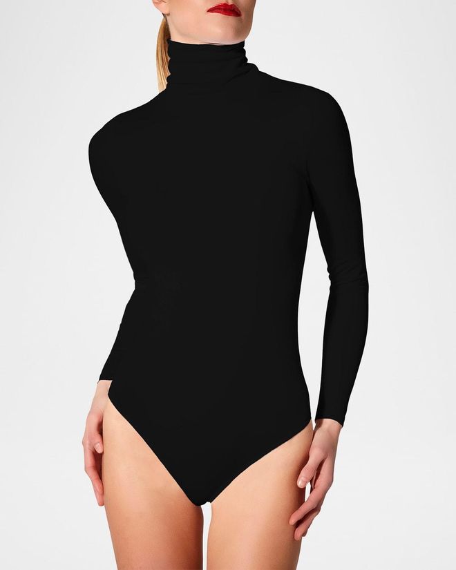Colorado Turtleneck Thong Bodysuit