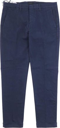 Fay Chino Broek - Heren - Chinos - Blauw - W36 - Katoen - Broeken