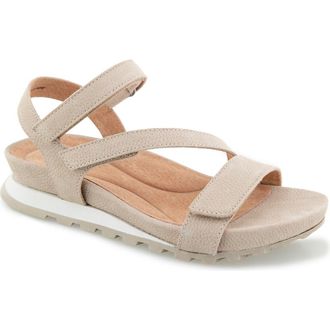 Jambu Liza Casual Wedge Sandal in Dove Grey at Nordstrom, Size 8.5