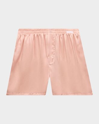 Dolce & Gabbana Men & apos;s Sporty Silk Boxer Shorts