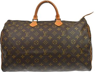 Louis Vuitton Speedy Monogram Canvas Brown Canvas Handbag (Pre-Owned)