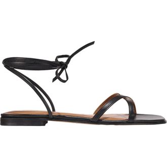 Margaux Eyewear The Wrap Sandal in Black at Nordstrom, Size 40.5